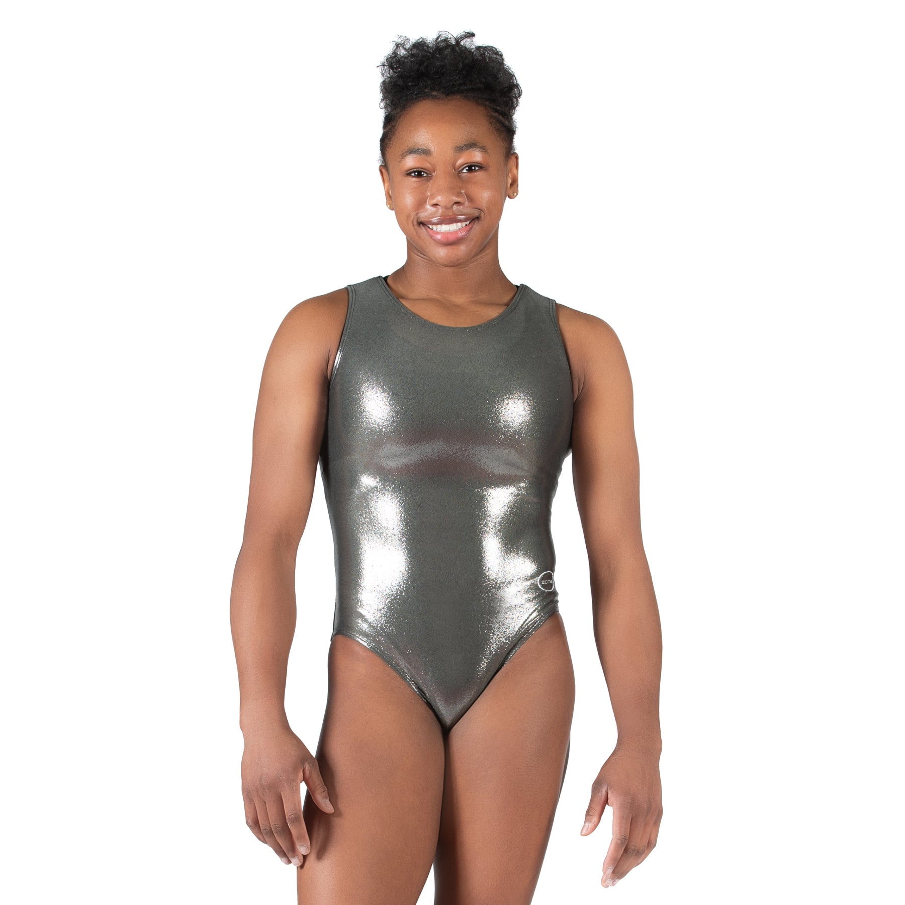 Silver leotard sales