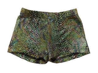 Snakeskin Shorts OZONE Leotards