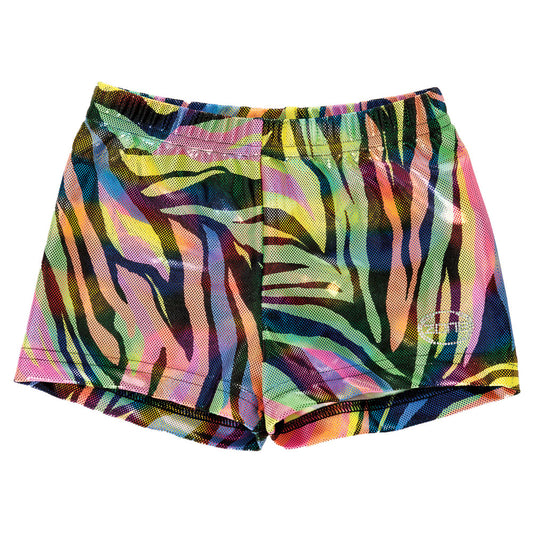 Neon Zebra Shorts